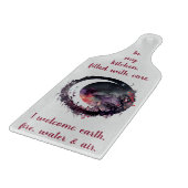 Erstellen Sie Ihre eigenen farbenfrohen Boho Cresc Schneidebrett (Ecke)