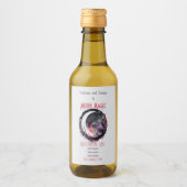 Erstellen Sie Ihre eigenen farbenfrohen Boho Cresc Weinetikett (Vorderseite)