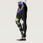 Erstellen Sie Ihre eigenen farbenfrohen glitzernde Leggings (Links)