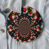 Erstellen Sie Ihre eigenen farbenfrohen Retro Weih Button (Beispiel)