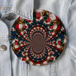 Erstellen Sie Ihre eigenen farbenfrohen Retro Weih Button