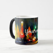 Erstellen Sie Ihre eigenen farbenfrohen Weihnachts Verwandlungstasse (Vorderseite Links)