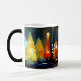 Erstellen Sie Ihre eigenen farbenfrohen Weihnachts Verwandlungstasse