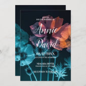 Erstellen Sie Ihre eigenen farbenfrohen X-Ray-Blum Einladung (Vorne/Hinten)