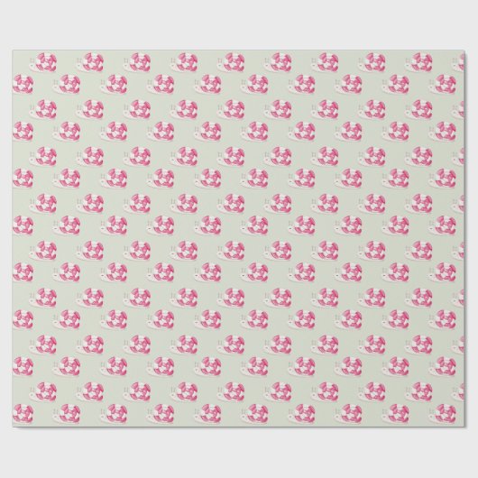 Erstellen Sie Ihre eigenen Farbenschneiden Pfeffer Geschenkpapier (Flach)