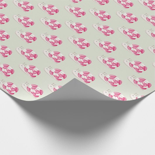 Erstellen Sie Ihre eigenen Farbenschneiden Pfeffer Geschenkpapier (Ecke)