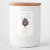 Erstellen Sie Ihre eigenen Feuerschutzkleidung. Lebensmitteletikett (Vorderseite)