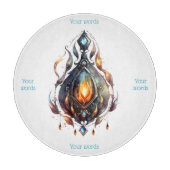 Erstellen Sie Ihre eigenen Feuertopaz Bejewelen Schneidebrett (Vorderseite)