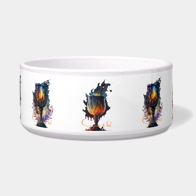 Erstellen Sie Ihre eigenen Feuerzäune Napf (Vorderseite)