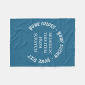 Erstellen Sie Ihre eigenen Fleecedecke (Vorderseite (Horizontal))