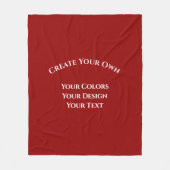 Erstellen Sie Ihre eigenen Fleecedecke (Vorderseite)