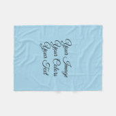 Erstellen Sie Ihre eigenen Fleecedecke (Vorderseite (Horizontal))