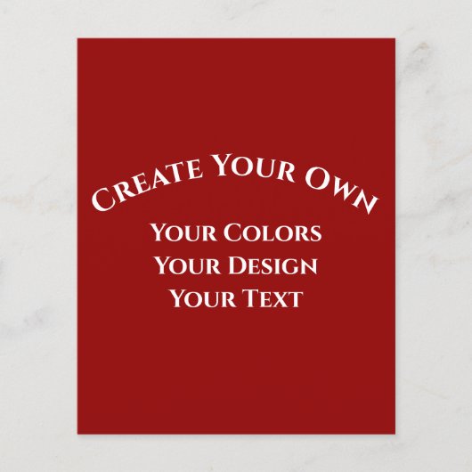 Erstellen Sie Ihre eigenen Flyer (Vorne)