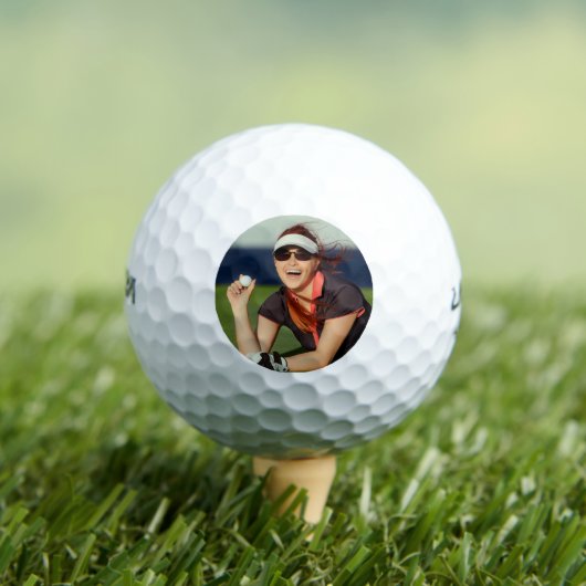 Erstellen Sie Ihre eigenen Foto-Golfbälle Golfball (Insitu T-Shirt)
