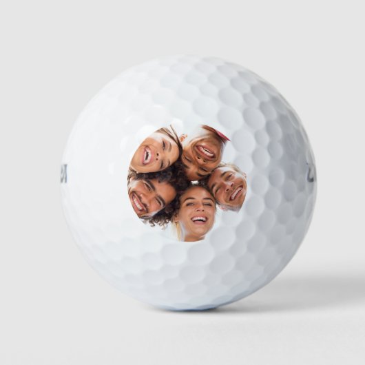 Erstellen Sie Ihre eigenen Foto-Golfbälle Golfball (Vorderseite)
