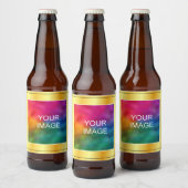 Erstellen Sie Ihre eigenen Foto-Image-Logo-Imitate Bierflaschenetikett (Flaschen)