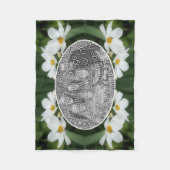 Erstellen Sie Ihre eigenen Foto-Kosmos-Blume und B Fleecedecke (Vorderseite)