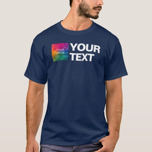 Erstellen Sie Ihre eigenen Foto- oder Logo-Text-Me T-Shirt (Vorderseite)