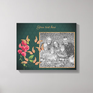 Erstellen Sie Ihre eigenen Foto-Schmetterlinge und Leinwanddruck