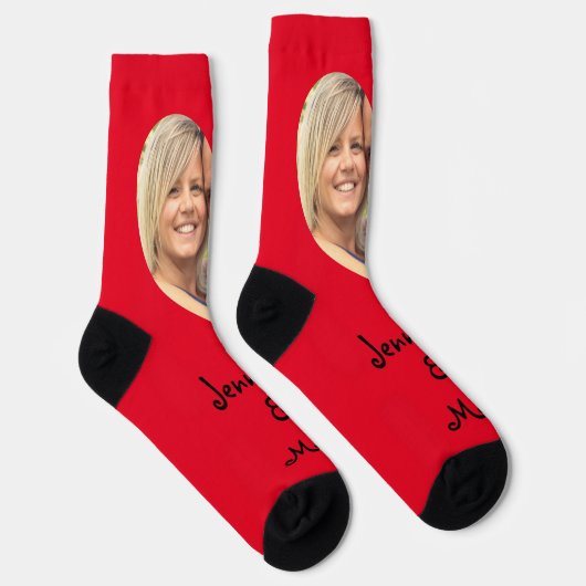 Erstellen Sie Ihre eigenen Foto Socken (Rechts)