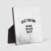 Erstellen Sie Ihre eigenen Fotoplatte (Vorderseite)