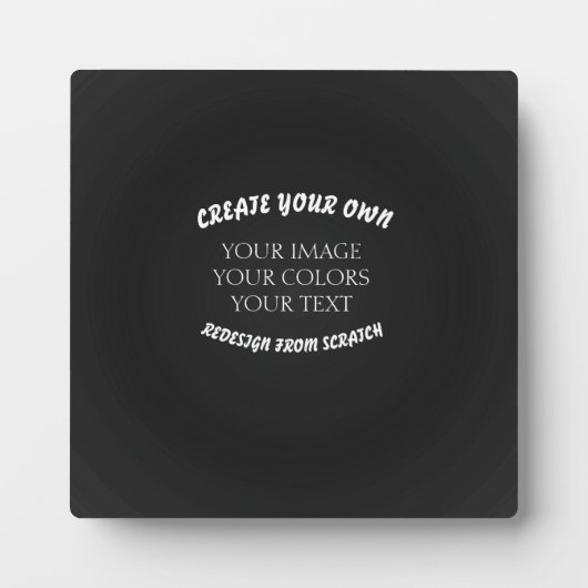 Erstellen Sie Ihre eigenen Fotoplatte (Vorderseite)