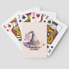 Erstellen Sie Ihre eigenen Frilly-Regenbogen-Hexen Spielkarten