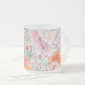 Erstellen Sie Ihre eigenen Frühjahrsvögel und Blum Mattglastasse (VorderseiteRechts)