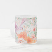 Erstellen Sie Ihre eigenen Frühjahrsvögel und Blum Mattglastasse (Vorderseite Links)