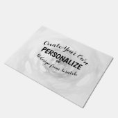 Erstellen Sie Ihre eigenen Fußmatte (Schrägansicht)