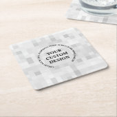 Erstellen Sie Ihre eigenen ganz individuell Rechteckiger Pappuntersetzer (angewinkelt)