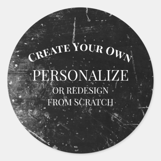 Erstellen Sie Ihre eigenen ganz individuell Runder Aufkleber (Vorderseite)