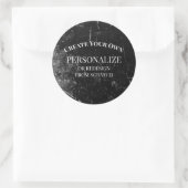 Erstellen Sie Ihre eigenen ganz individuell Runder Aufkleber (Tasche)