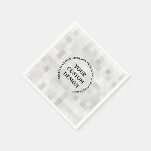 Erstellen Sie Ihre eigenen ganz individuell Serviette (Ecke)