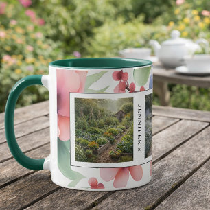 Erstellen Sie Ihre eigenen Gartenfotos mit Monogra Tasse