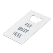 Erstellen Sie Ihre eigenen Geldbeutel Flaschenöffner (Rückseite Schrägansicht)