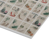 Erstellen Sie Ihre eigenen Gemüse-Illustrationspla Schneidebrett (Ecke)