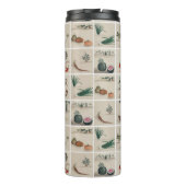 Erstellen Sie Ihre eigenen Gemüse-Illustrationspla Thermosbecher (Rückseite)