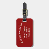 Erstellen Sie Ihre eigenen Gepäckanhänger (Vorderseite vertikal)