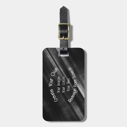 Erstellen Sie Ihre eigenen Gepäckanhänger (Vorderseite vertikal)