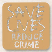 Erstellen Sie Ihre eigenen Gerettet Leben reduzier Untersetzer (Vorderseite)