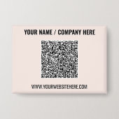 Erstellen Sie Ihre eigenen Geschäfts-QR-Code-Butto Button (Vorderseite)