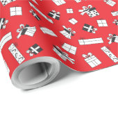 Erstellen Sie Ihre eigenen Geschenkboxen für die F Geschenkpapier (Rolleneckpunkt)