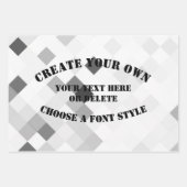 Erstellen Sie Ihre eigenen Geschenkpapier Set (Vorderseite)