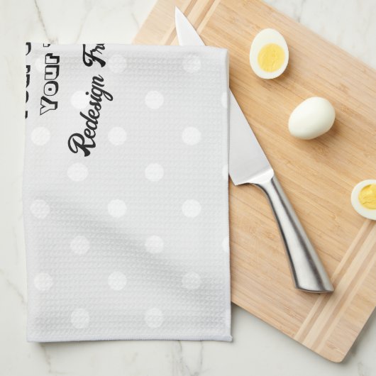 Erstellen Sie Ihre eigenen Geschirrtuch (Viertel Falte)