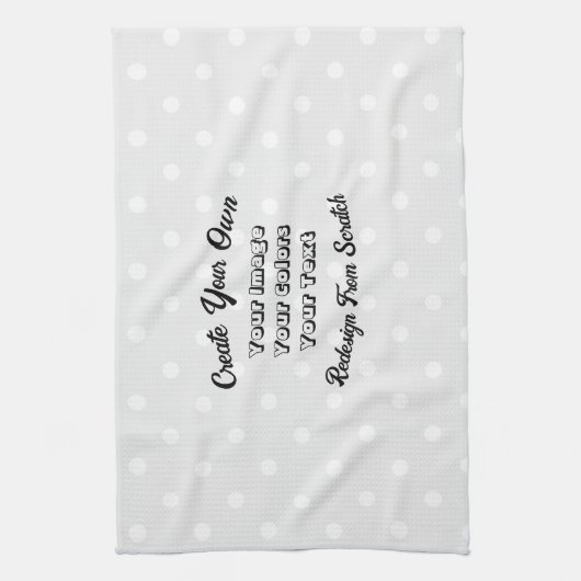 Erstellen Sie Ihre eigenen Geschirrtuch (Vertikal)