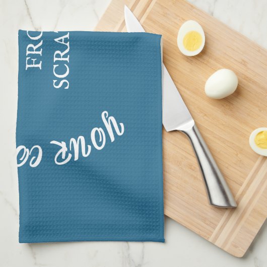 Erstellen Sie Ihre eigenen Geschirrtuch (Viertel Falte)