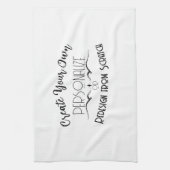 Erstellen Sie Ihre eigenen Geschirrtuch (Vertikal)