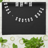 Erstellen Sie Ihre eigenen Geschirrtuch (Gefaltet)