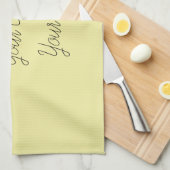 Erstellen Sie Ihre eigenen Geschirrtuch (Viertel Falte)